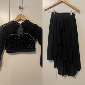 2 piece lyrical / contemporary dance costume